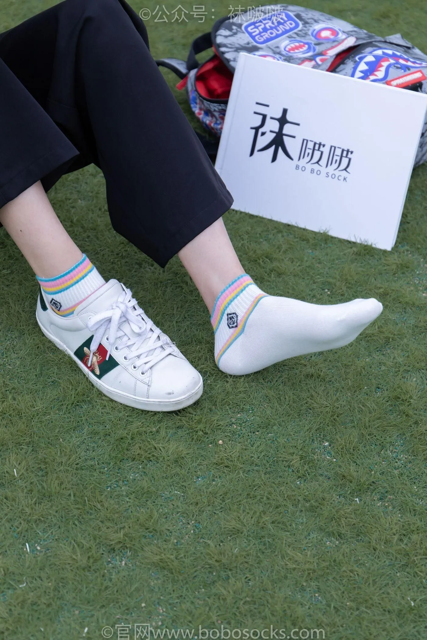 [BoBoSocks袜啵啵]NO.021 泡芙-板鞋、白棉袜、裸足 [131P]插图7